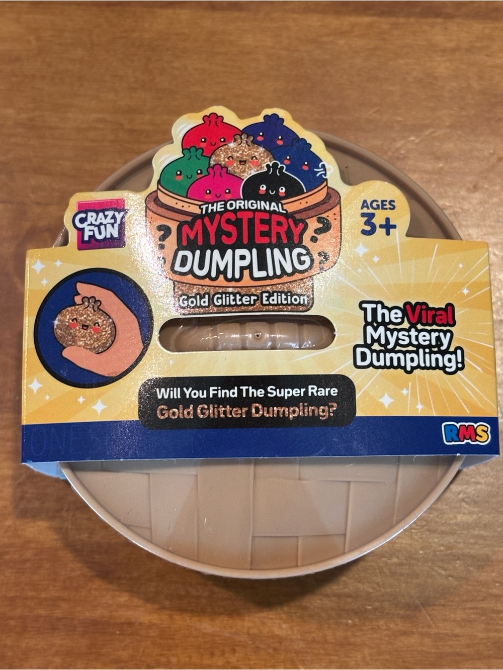 NEW RMS MYSTERY DUMPING GOLD GLITTER EDITION VIRAL SQUISHY SENSORY CRAZY FUN 🥟🥳